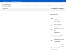 Tablet Screenshot of muslumanoglu.com